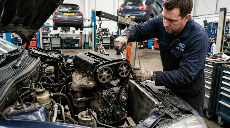 ford 1,6 74kw interval pro výměnu rozvodového řemene